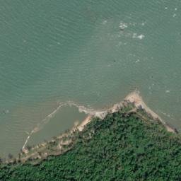 Satellite imagery of Mũi Kwala, VN