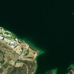 Satellite imagery of Punta Capitana, VE