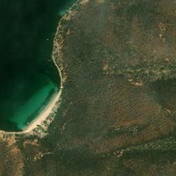 Satellite imagery of Punta Mochima, VE