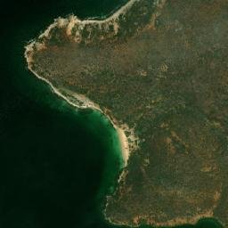 Satellite imagery of Punta Garrapata, VE