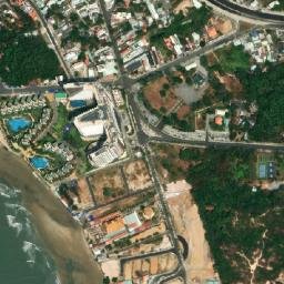 Satellite imagery of Mũi Cơm Thiêu, VN