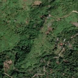 Satellite imagery of 4-barangay boundary marker, PH