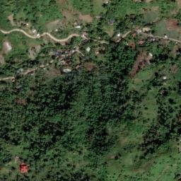 Satellite imagery of 4-barangay boundary marker, PH