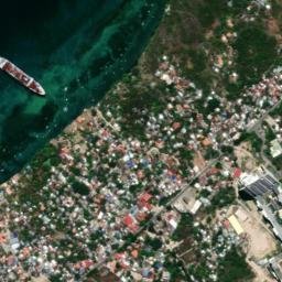 Satellite imagery of Inganio Point, PH