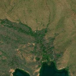 Satellite imagery of Punta Chopín, VE