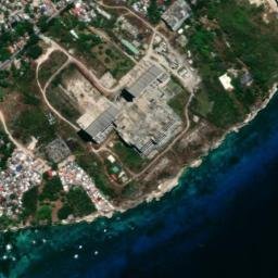 Satellite imagery of Inganio Point, PH