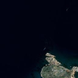 Satellite imagery of Punta Reina, VE