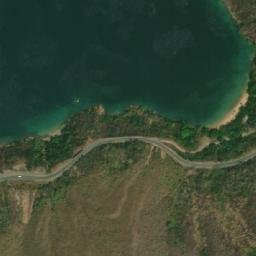 Satellite imagery of Punta Escondida, VE
