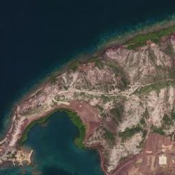 Satellite imagery of Punta Bergantín, VE