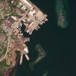 Satellite imagery of Punta Meta, VE