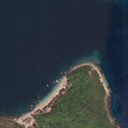 Satellite imagery of Punta Pertigalete, VE