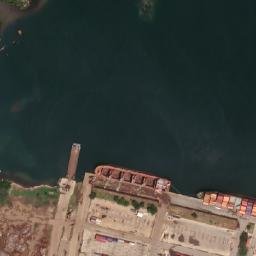 Satellite imagery of Punta Meta, VE