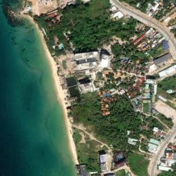Satellite imagery of Mũi Cái Láp, VN