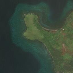 Satellite imagery of Kanayut Point, PH