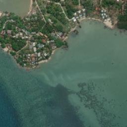 Satellite imagery of Laem Si Thanu, TH