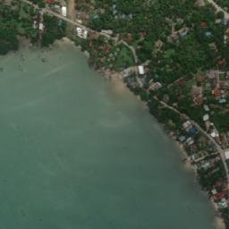 Satellite imagery of Laem Si Thanu, TH