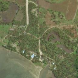 Satellite imagery of Sipalay City boundary arc, PH