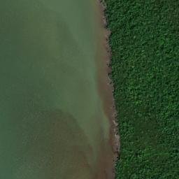 Satellite imagery of Punta Maraca, VE