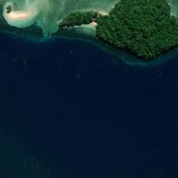 Satellite imagery of Blangca Rock, PH