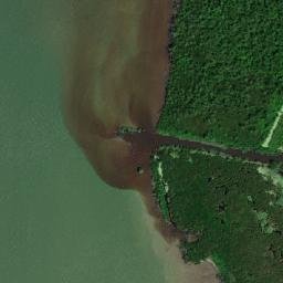 Satellite imagery of Punta Maraca, VE