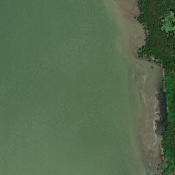 Satellite imagery of Punta Maraca, VE