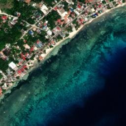 Satellite imagery of Oslob Point, PH