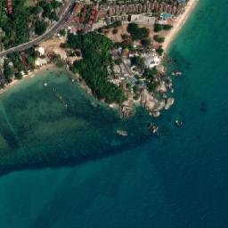 Satellite imagery of Laem Lamai, TH