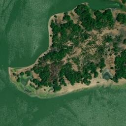 Satellite imagery of Punta Caimán, CO