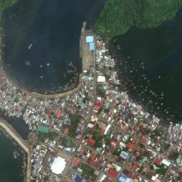 Satellite imagery of Tandag Point, PH