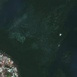Satellite imagery of Tandag Point, PH