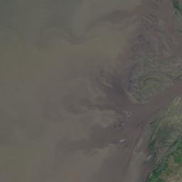 Satellite imagery of Punta Garcitas, VE