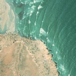 Satellite imagery of Raas Garmaal, SO