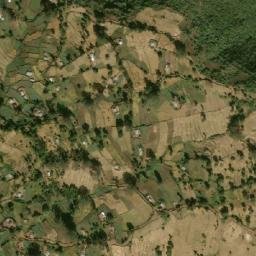 Satellite imagery of Mount Zuqualla, ET