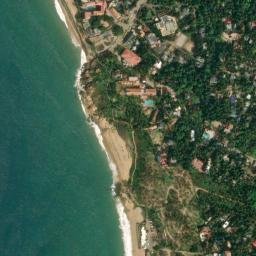 Satellite imagery of Kovalam Point, IN