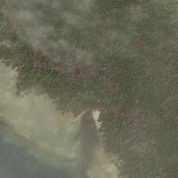 Satellite imagery of Cape Buliluyan, PH