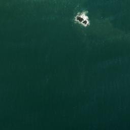 Satellite imagery of Cape Comorin, IN