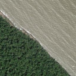 Satellite imagery of Kokali Point, GY