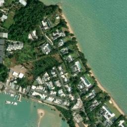 Satellite imagery of Laem Yamu, TH