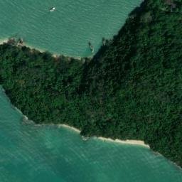 Satellite imagery of Laem Nam Bo, TH