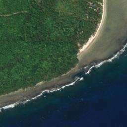 Satellite imagery of Bacul Point, PH
