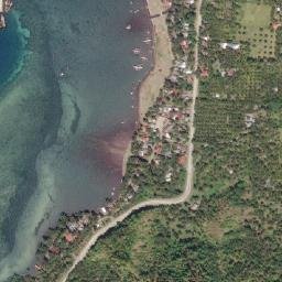 Satellite imagery of Salun Point, PH
