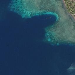 Satellite imagery of Salun Point, PH