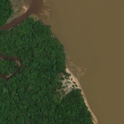 Satellite imagery of Swartehoek Point, GY