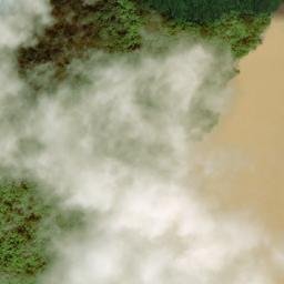 Satellite imagery of Swartehoek Point, GY