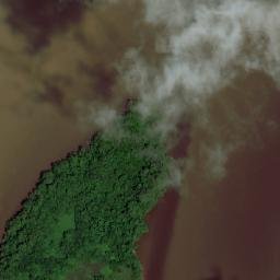Satellite imagery of Rattlesnake Rock, GY