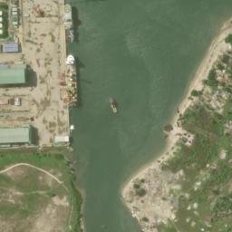 Satellite imagery of Bruce Point, NG