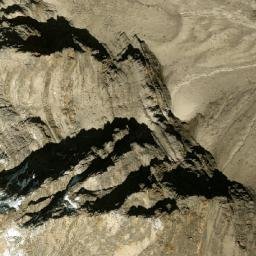 Satellite imagery of cairn, VE