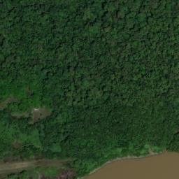Satellite imagery of Skull Point, GY