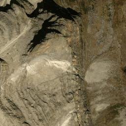 Satellite imagery of cairn, VE