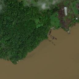 Satellite imagery of Skull Point, GY